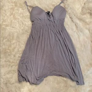 Gray beach dress